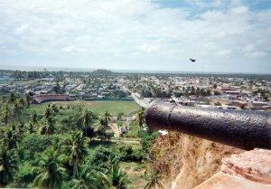 The town of San Blas as seen from the old fort